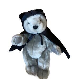 Herrington Hard Rock Bat Cape Teddy Bear 2002